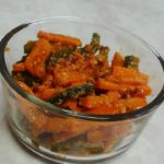 Carrot Pickle – Gajar ka Achar